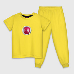 Детская пижама FIAT sport auto logo