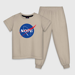 Детская пижама Nope NASA