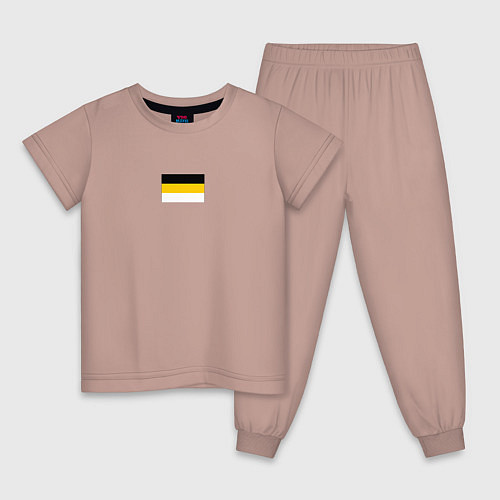 Детская пижама Rus empire minimalism / Пыльно-розовый – фото 1