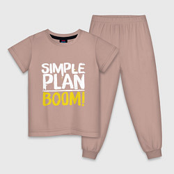 Детская пижама Simple plan - boom