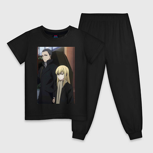 Детская пижама Гидо Ашаф / Черный – фото 1