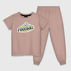 Детская пижама Football sport