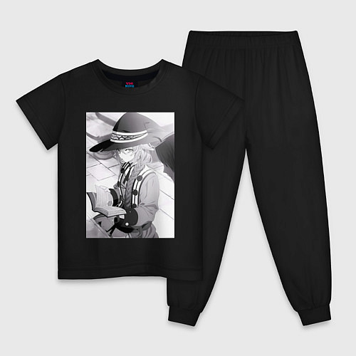 Детская пижама Реинкарнация безработного Рокси Мигурдия учитель м / Черный – фото 1