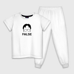 Детская пижама Dwight Kurt false - the office