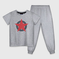 Детская пижама Red star symbol