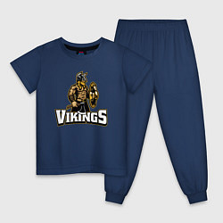 Детская пижама Vikings team