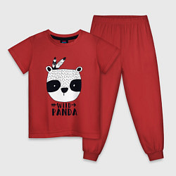 Детская пижама Wild panda