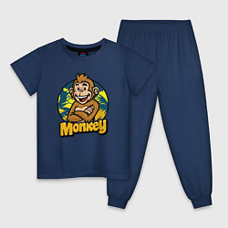Детская пижама Monkey jungle