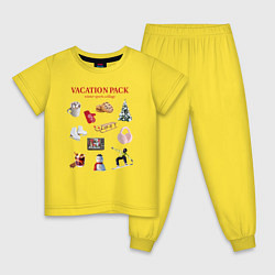 Детская пижама Vacation pack