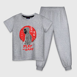 Детская пижама Play the game