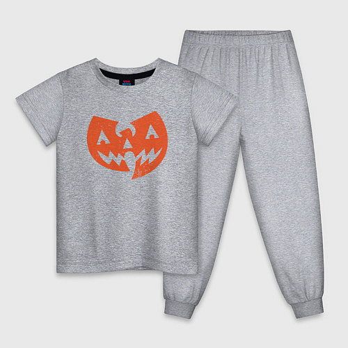 Детская пижама Wu-Tang halloween / Меланж – фото 1