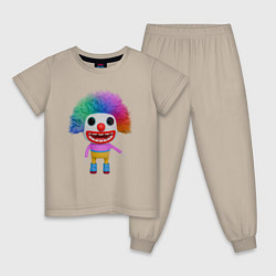 Детская пижама Cartoon clown colorful