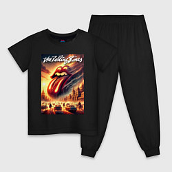 Детская пижама Logo of the Rollings Stones