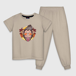 Детская пижама Summer monkey