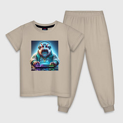 Детская пижама Hippo - esports player