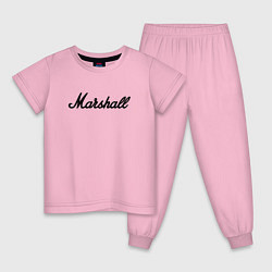 Детская пижама Marshall logo
