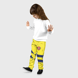 Брюки детские Arsenal FC: Yellow style, цвет: 3D-принт — фото 2