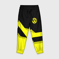 Брюки детские BVB FC: Yellow style, цвет: 3D-принт