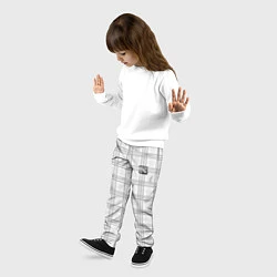 Брюки детские Dota 2 - Grey logo 2022, цвет: 3D-принт — фото 2