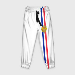 Детские брюки Франция: лента с гербом
