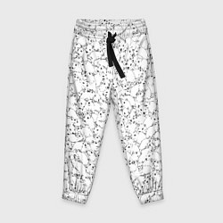 Брюки детские Белые мыши, цвет: 3D-принт