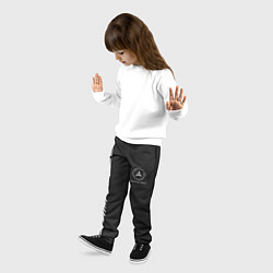 Брюки детские Mercedes Carbon, цвет: 3D-принт — фото 2
