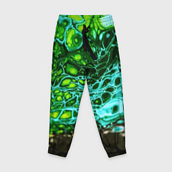 Брюки детские Кислотные разводы краски, цвет: 3D-принт