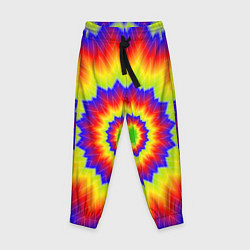 Брюки детские Tie-Dye, цвет: 3D-принт