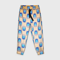 Брюки детские Сгущенка паттерн, цвет: 3D-принт