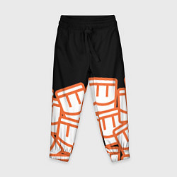 Брюки детские Куча смайликов из REC ROOM, цвет: 3D-принт