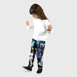 Брюки детские Underground pattern Fashion 2077, цвет: 3D-принт — фото 2