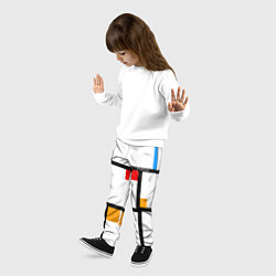 Брюки детские Как свитер из 80х FIRM, цвет: 3D-принт — фото 2