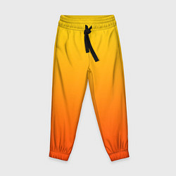 Брюки детские Жаркий день, цвет: 3D-принт