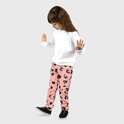Брюки детские Розовая пантера, цвет: 3D-принт — фото 2