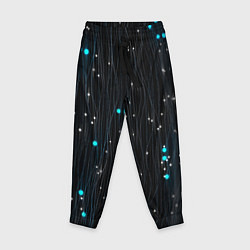 Детские брюки Волнистые космические блики