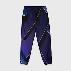 Брюки детские Блоки из плит, цвет: 3D-принт