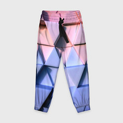 Брюки детские Triangle gradient, цвет: 3D-принт