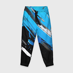 Детские брюки Black blue white