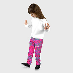 Брюки детские Barbie - fashion pattern, цвет: 3D-принт — фото 2