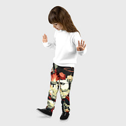 Брюки детские Чикен Ган заварушка, цвет: 3D-принт — фото 2
