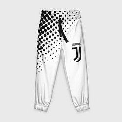 Брюки детские Juventus sport black geometry, цвет: 3D-принт