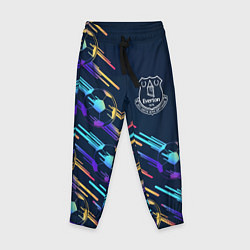 Брюки детские Everton градиентные мячи, цвет: 3D-принт