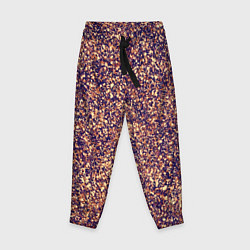 Детские брюки Драгоценный фиолетово-медный абстракция
