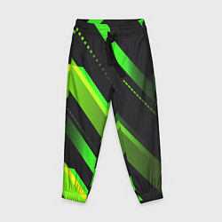 Брюки детские Color black green, цвет: 3D-принт
