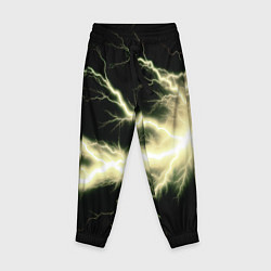 Брюки детские Lightning yellow, цвет: 3D-принт