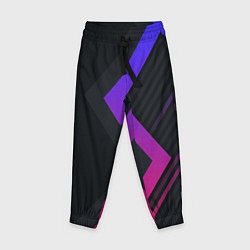 Брюки детские Color black line, цвет: 3D-принт