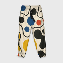 Брюки детские Пятна, цвет: 3D-принт