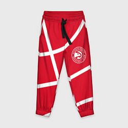 Брюки детские Atlanta Hawks NBA team, цвет: 3D-принт