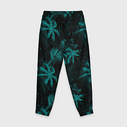 Детские брюки Palm light blue dark