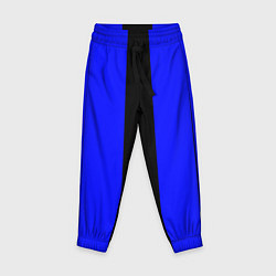 Детские брюки Color blue black stripes